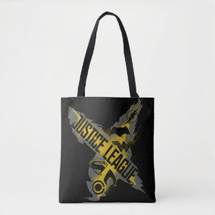 Tote Bag Ligue de la justice Symboles de la Ligue et de l'