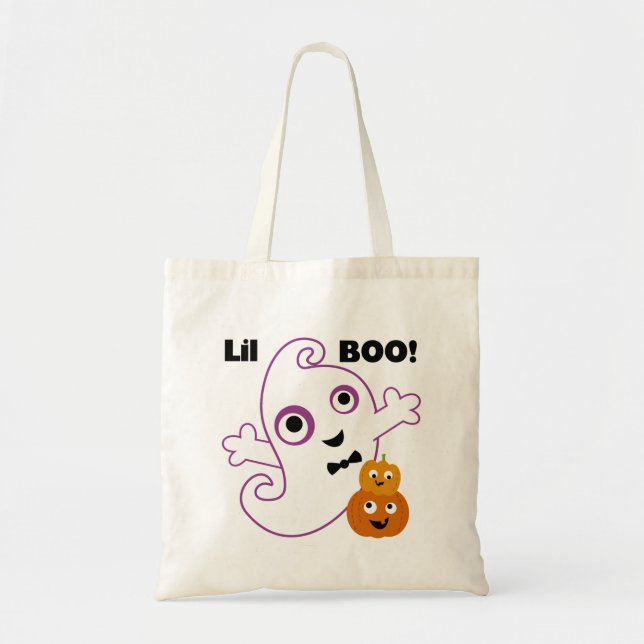 Tote Bag Lil BOO Halloween (Devant)