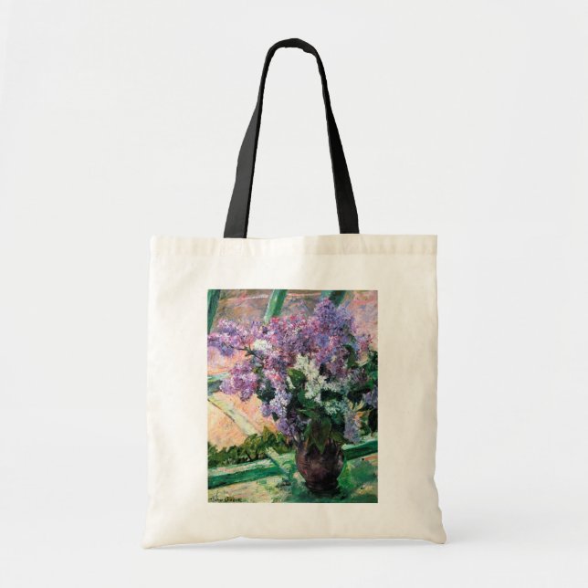 Tote Bag Lilacs dans une fenêtre, Mary Cassatt (Devant)