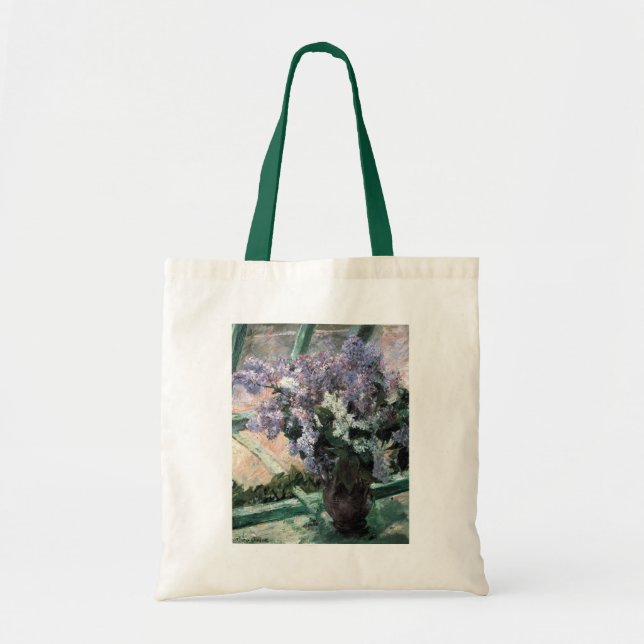 Tote Bag "Lilacs in a Window" de Cassatt (Devant)