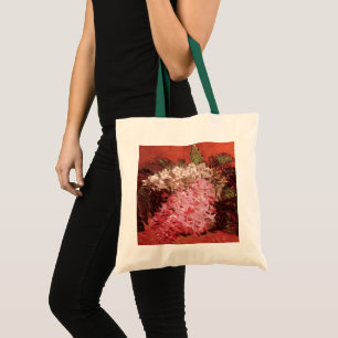 Tote Bag Lilas rose par Vincent van Gogh, Nature morte aux