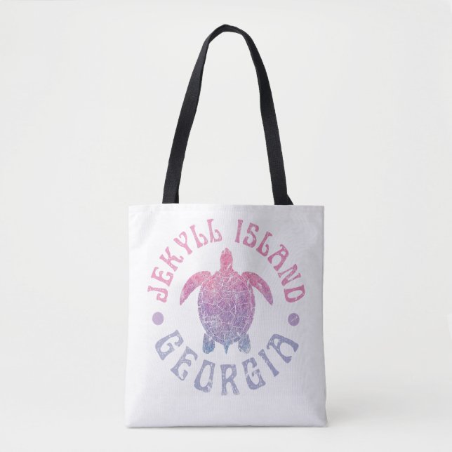 Tote Bag L'île de Jekyll Géorgie (Devant)