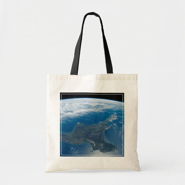 Tote Bag L'île du Nord de la Nouvelle-Zélande. (Devant)