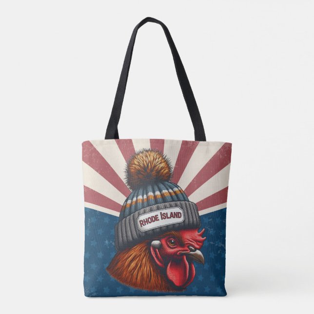 Tote Bag L'île Rhode (Dos)