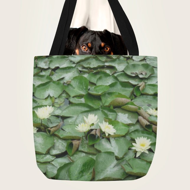 Tote Bag Lillies d'eau (Créateur téléchargé)