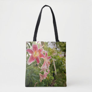 Tote Bag Lillies roses