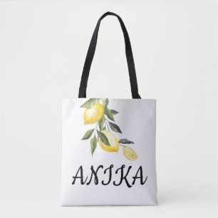 Tote Bag LIMONCELLO NOM PERSONNALISÉ Fourre-tout