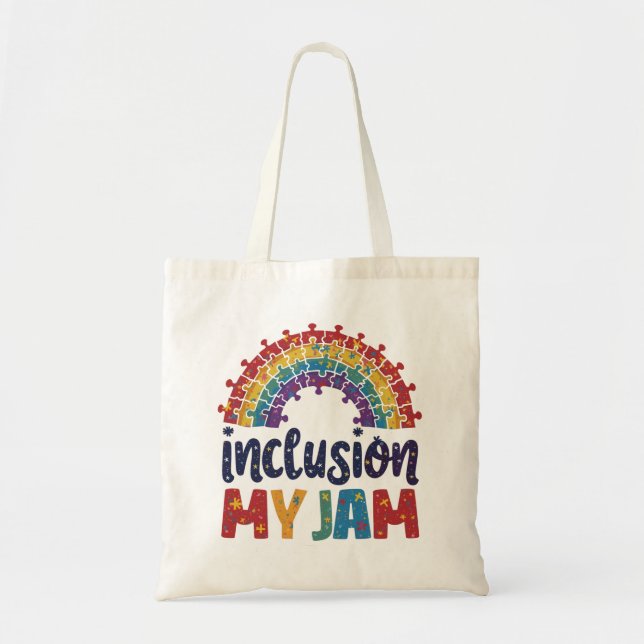 Tote Bag L'inclusion est ma confiture (Devant)