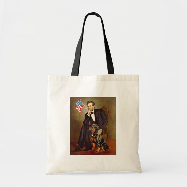 Tote Bag Lincoln - Rottweiler (Devant)