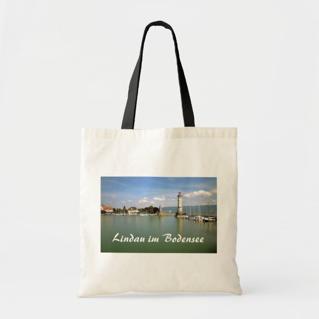 Tote Bag Lindau im Bodensee, souvenir de l'Allemagne (Devant)