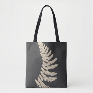 Tote Bag Linen Fern