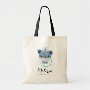 Tote Bag L'infirmière mignonne porte un masque Médicale