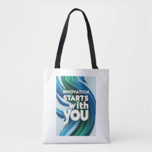 Tote Bag L'innovation commence avec vous option 2