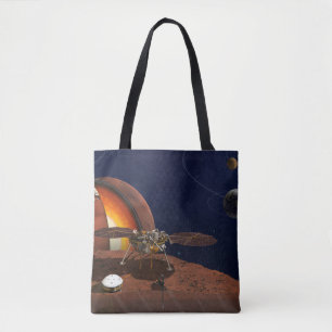 Tote Bag L'interprétation de l'artiste de la Lander de visi