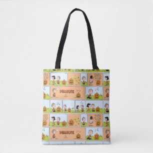Tote Bag Linus & Lucy Chanter Jack-O-Lantern