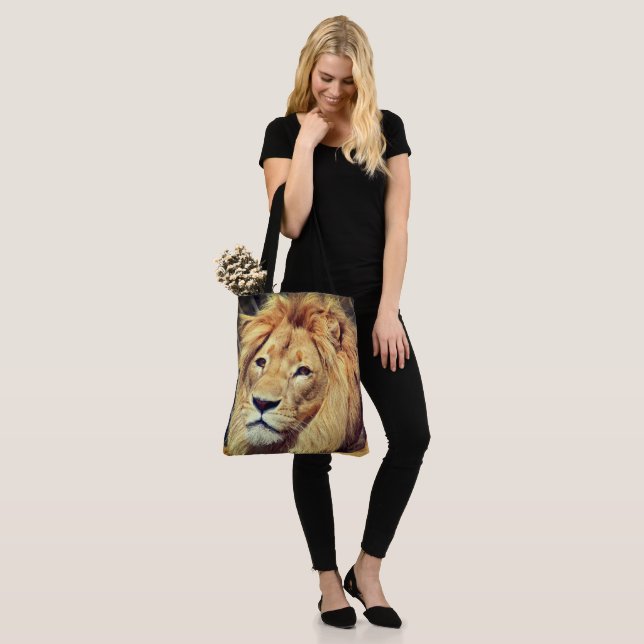 Tote Bag Lion (Sur le modèle)