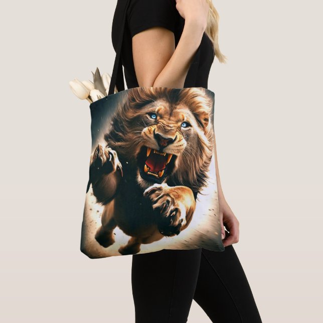 Tote Bag Lion (De près)