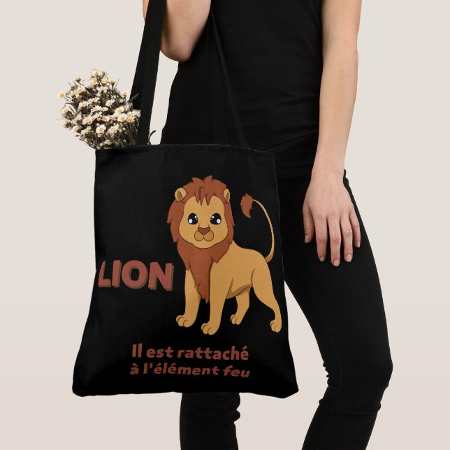 Tote Bag Lion (De près)