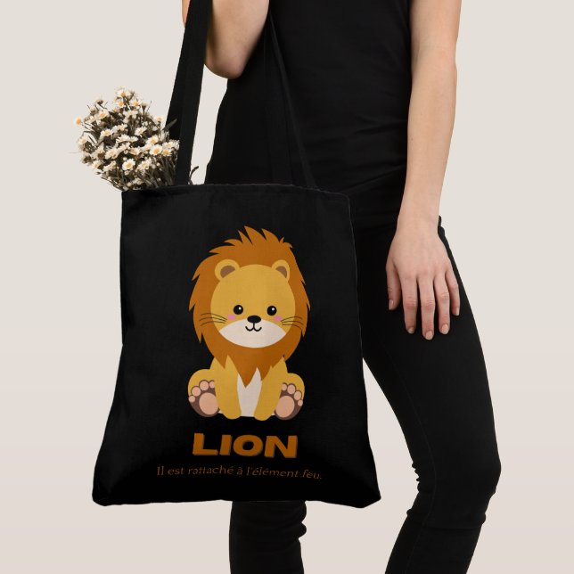 Tote Bag Lion (De près)
