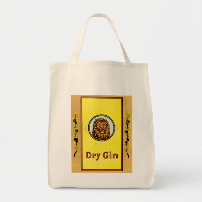 Tote Bag Lion à grains secs (Devant)