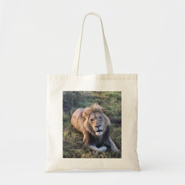 Tote Bag Lion adulte fourre-tout (Devant)