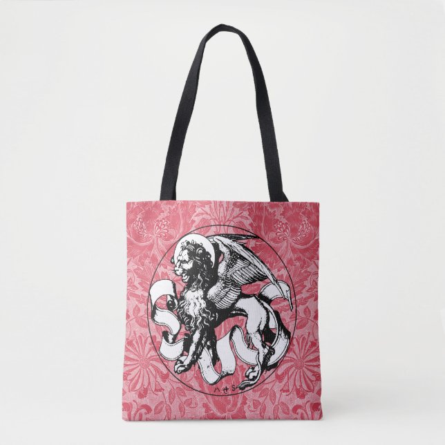 Tote Bag Lion ailé Saint-Marc du XVe siècle (Devant)