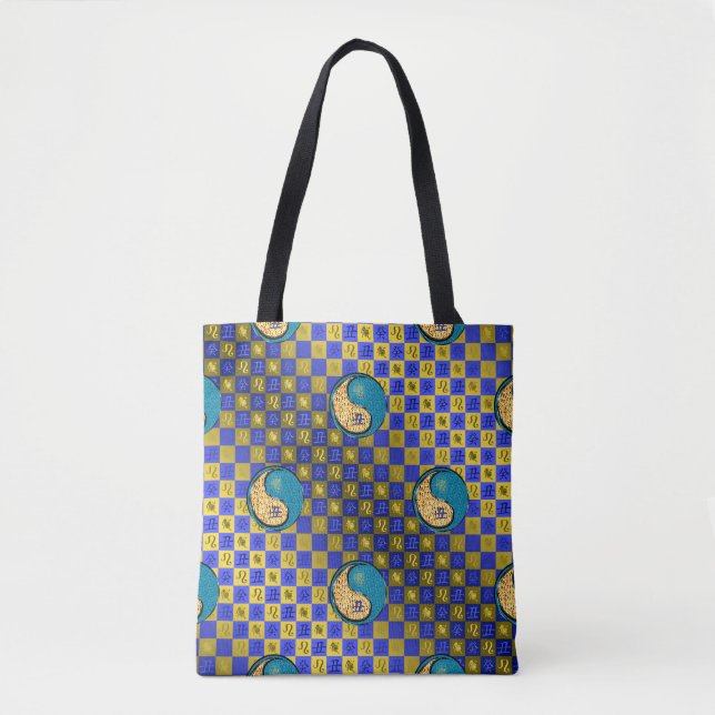 Tote Bag Lion & Bœuf d'Eau (Devant)