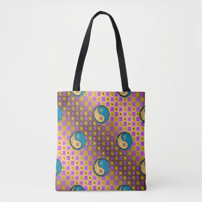 Tote Bag Lion & Coq d'Eau (Devant)