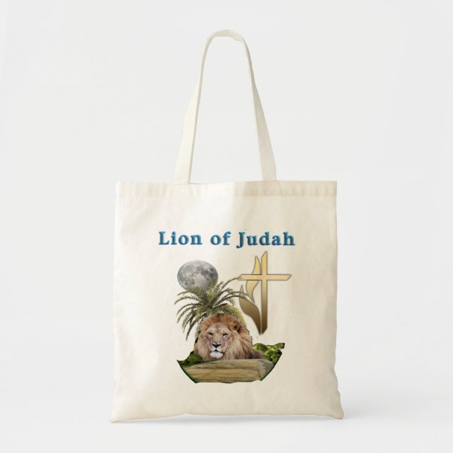 Tote Bag Lion de Juda Fourre-tout (Devant)