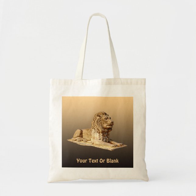 Tote Bag Lion de pierre (Devant)