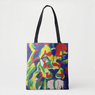 Tote Bag Lion Fourre-tout d'art de bruit