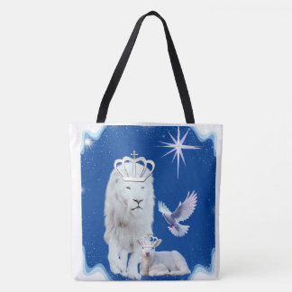 Tote Bag Lion Lamb Et Dove Shoulb Fourre-tout