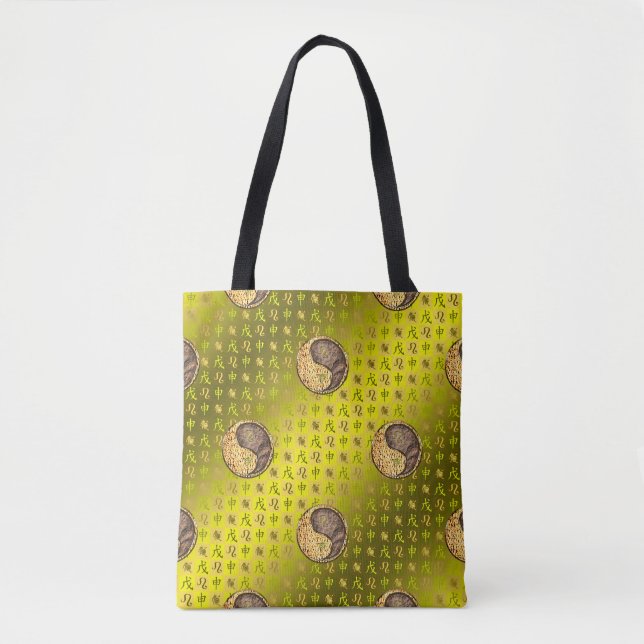 Tote Bag Lion & Singe de Terre (Devant)