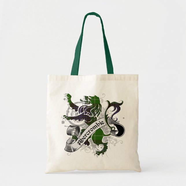 Tote Bag Lion Tartan (Devant)