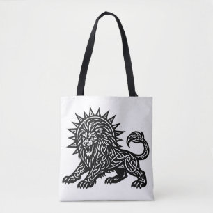 Tote Bag Lion Zodiaque Soleil‑Crinière Lion BurnsInHell