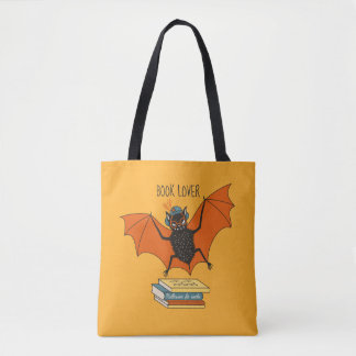 Tote Bag Lire Chauve-Souris | Bibliothécaire fantaisiste av