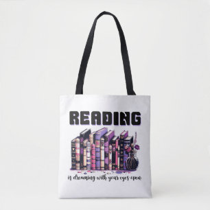 Tote Bag Lire est rêver les yeux ouverts