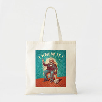 Tote Bag lire Karl Marx Saint Fun Design
