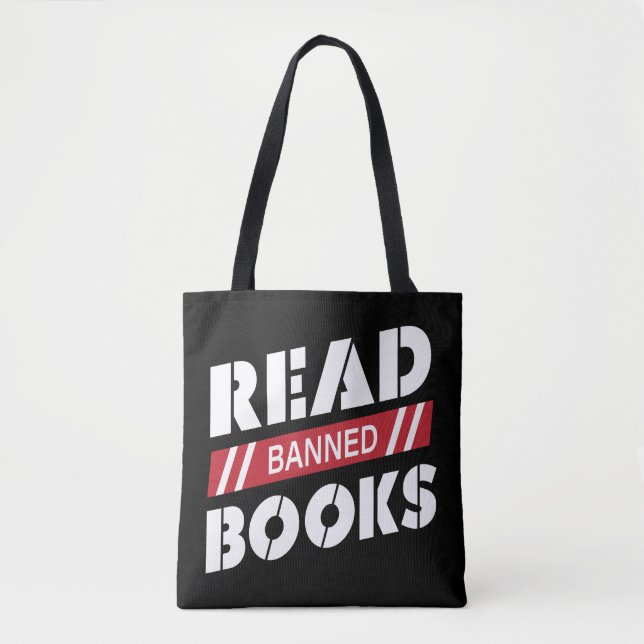 Tote Bag Lire les livres interdits (Devant)