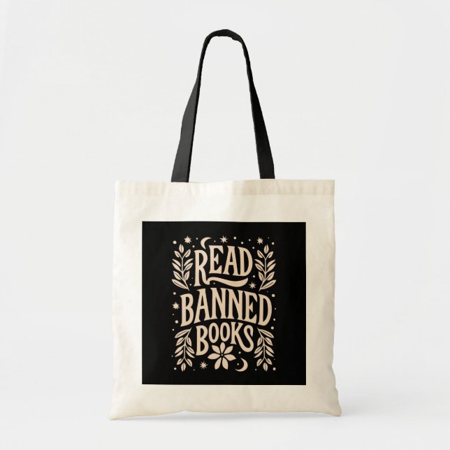 Tote Bag Lire les livres interdits (Devant)
