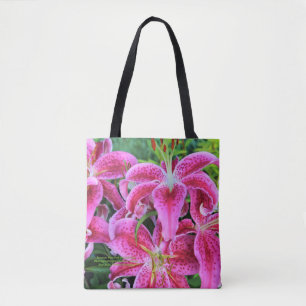 Tote Bag Lis d'Oriental d'astronome