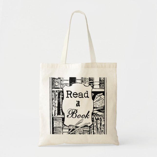 Tote Bag Lisez un livre (Devant)
