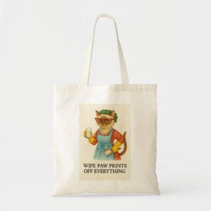 Tote Bag Liste de choses à faire de maman chat citation drô