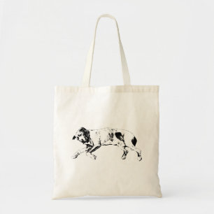 Tote Bag Liste de courses avec une Nuit Silencieuse