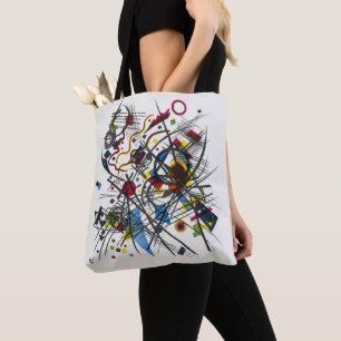 Tote Bag Lithographie de Vierte Bauhausmappe par Kandinsky