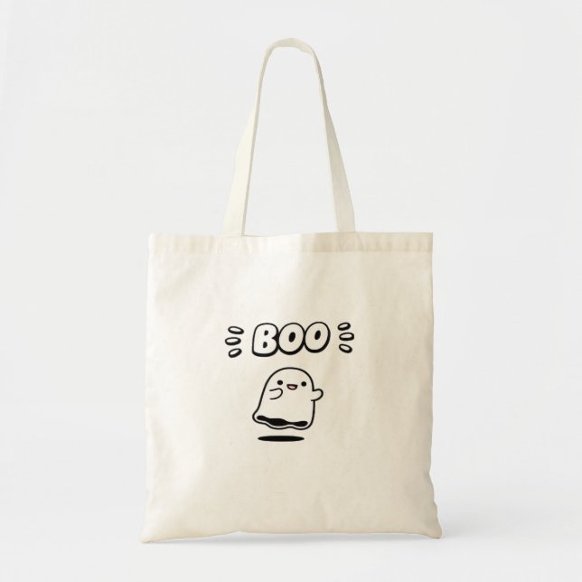 Tote Bag Little Boo Minimal Style (Devant)