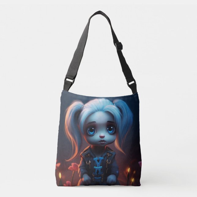 Tote Bag Little girl with beautiful hair (Devant)