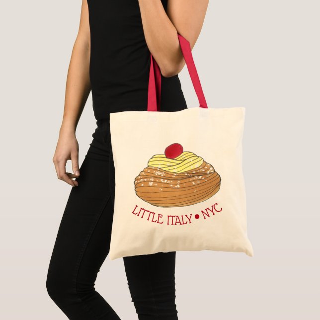 Tote Bag Little Italy NYC Boulangerie italienne Zeppole Pât (Devant (produit))