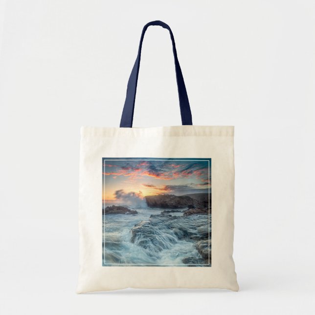 Tote Bag Littoral | Carmel California (Devant)