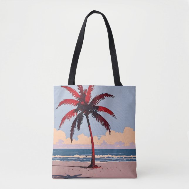 Tote Bag Littoral Crimson (Devant)